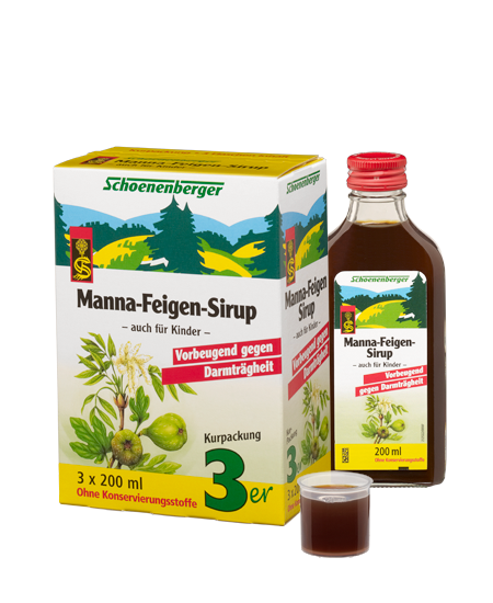 Anwendung von Manna-Feigen-Sirup bei Darmträgheit und